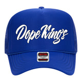 Dope Kings Script Trucker Hat -ROYAL