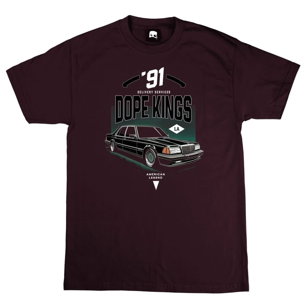 Delivery Services Tee (Burgundy)